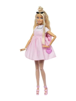 BARBIE Deluxe Fashionistas tyyli-ikoni vaaleanpunaisessa^ Nuket & Nuken Tarvikkeet