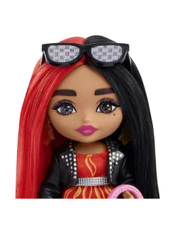 Nuket & Nuken Tarvikkeet<BARBIE Extra Mini Doll - Red/Black Hair