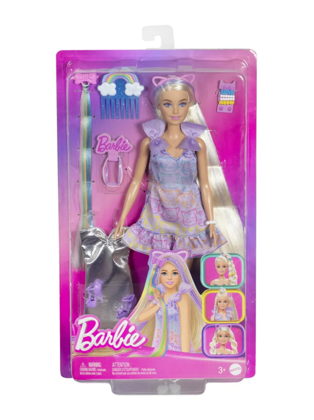Nuket & Nuken Tarvikkeet<BARBIE hiusnukke