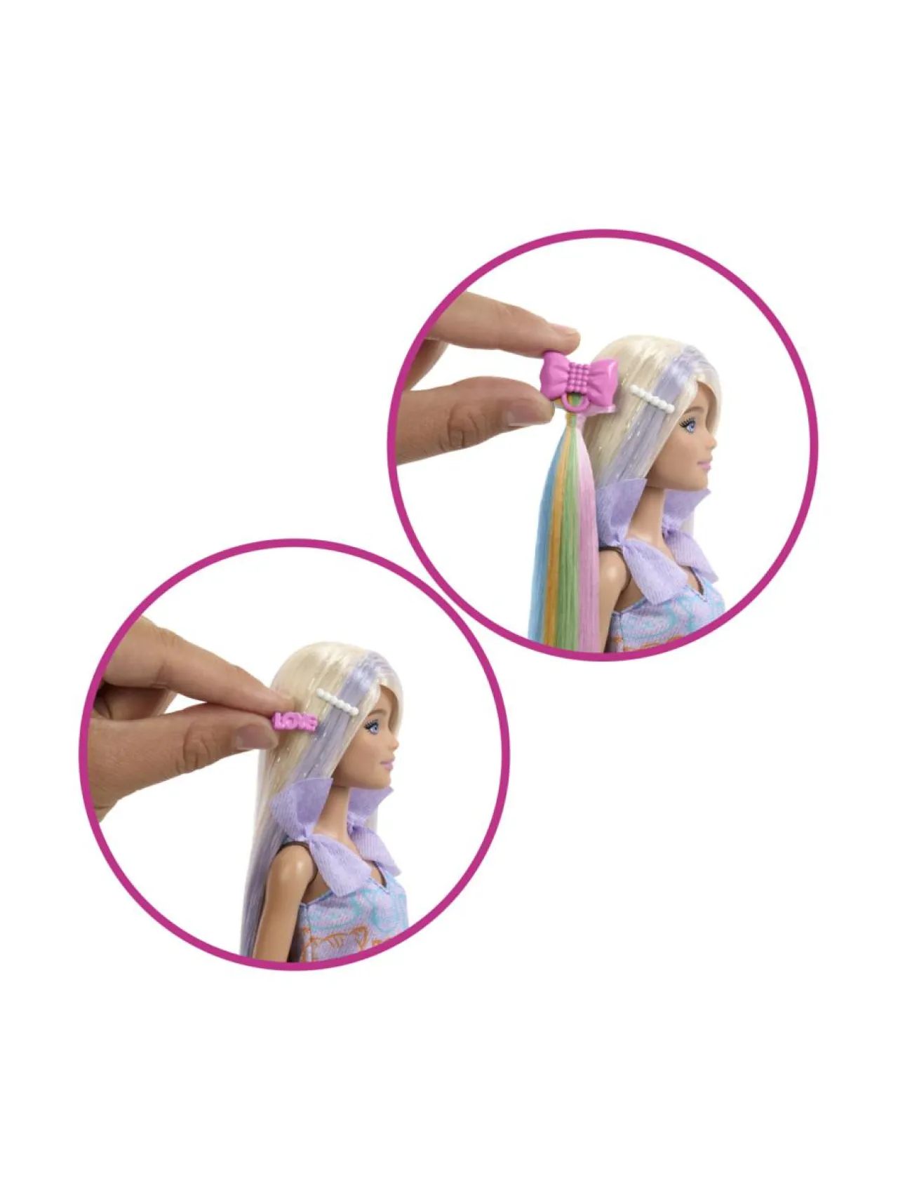 Nuket & Nuken Tarvikkeet<BARBIE hiusnukke