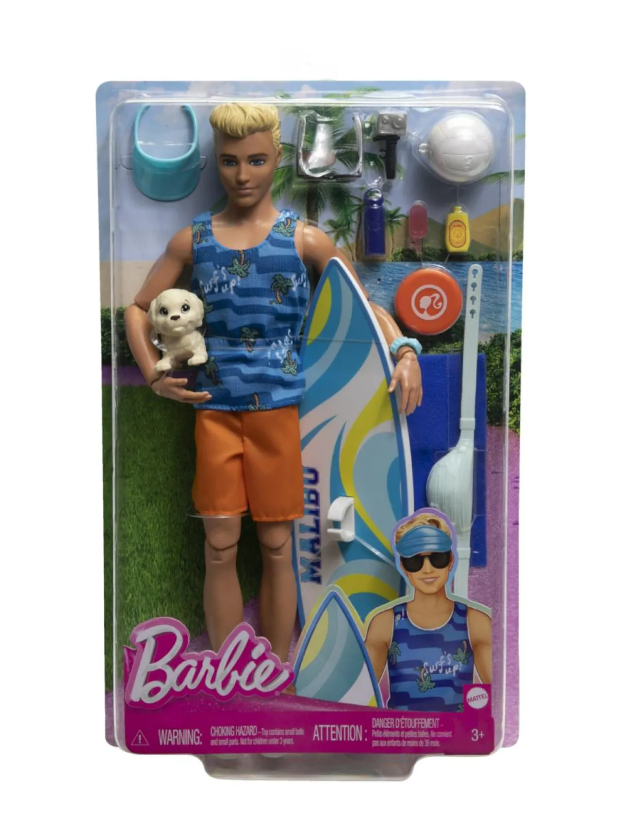 BARBIE Ken Surf nukke^ Nuket & Nuken Tarvikkeet