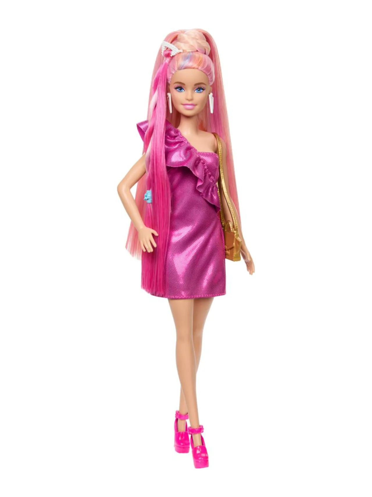 BARBIE kissakampauksen hiusnukke 21,6 cm^ Nuket & Nuken Tarvikkeet