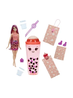 Nuket & Nuken Tarvikkeet<BARBIE ️ Pop! Reveal kuplatee yllätysnukke - Mangotee 28 cm
