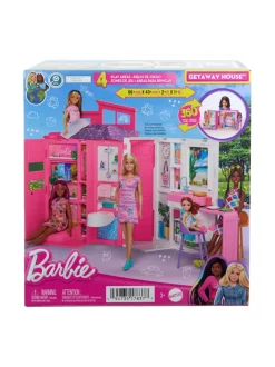 BARBIE taitettava talo^ Nuket & Nuken Tarvikkeet