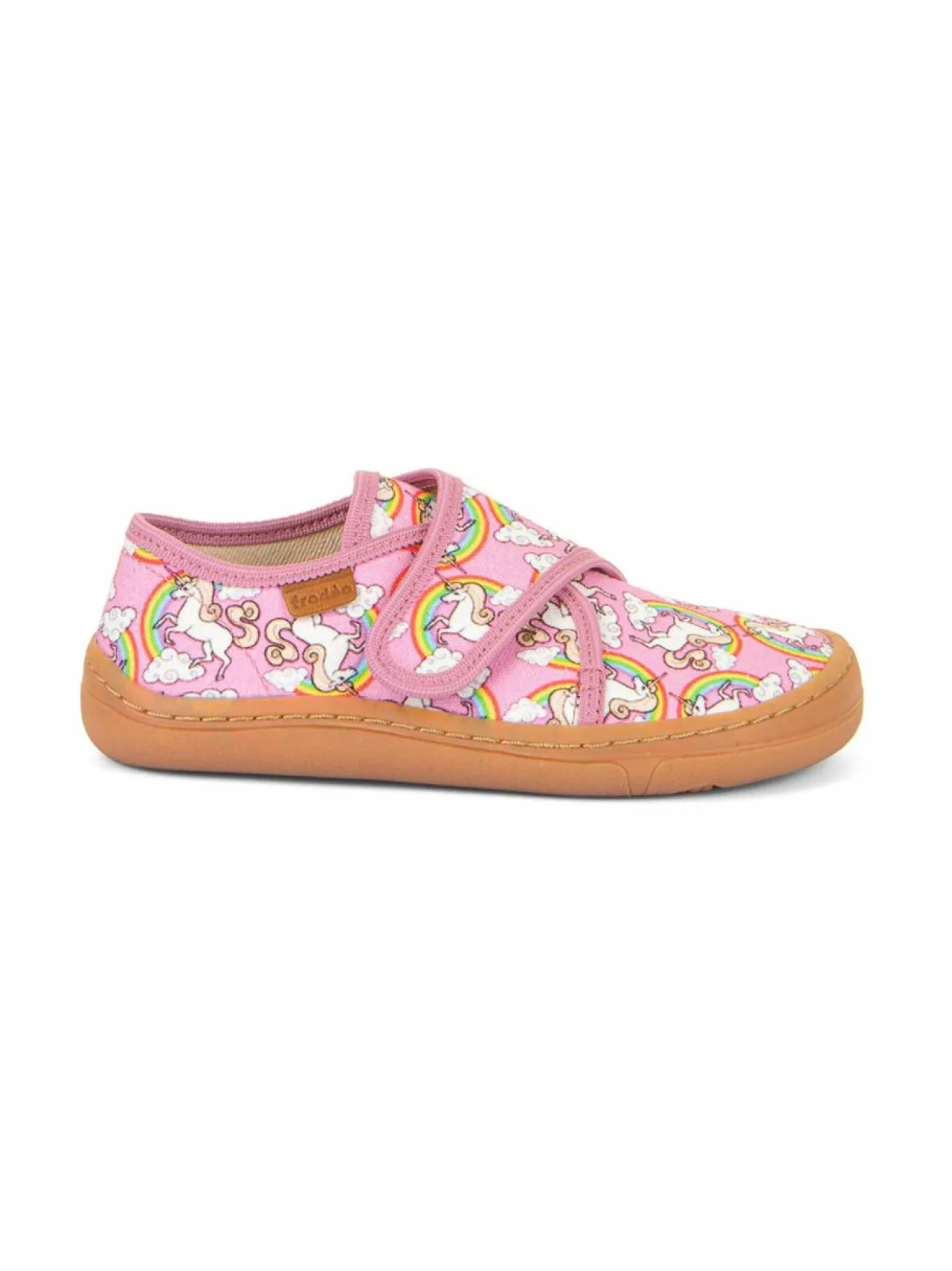 Kangaskengät<Froddo Barefoot-kangaskengät 4 WHITE/PINK