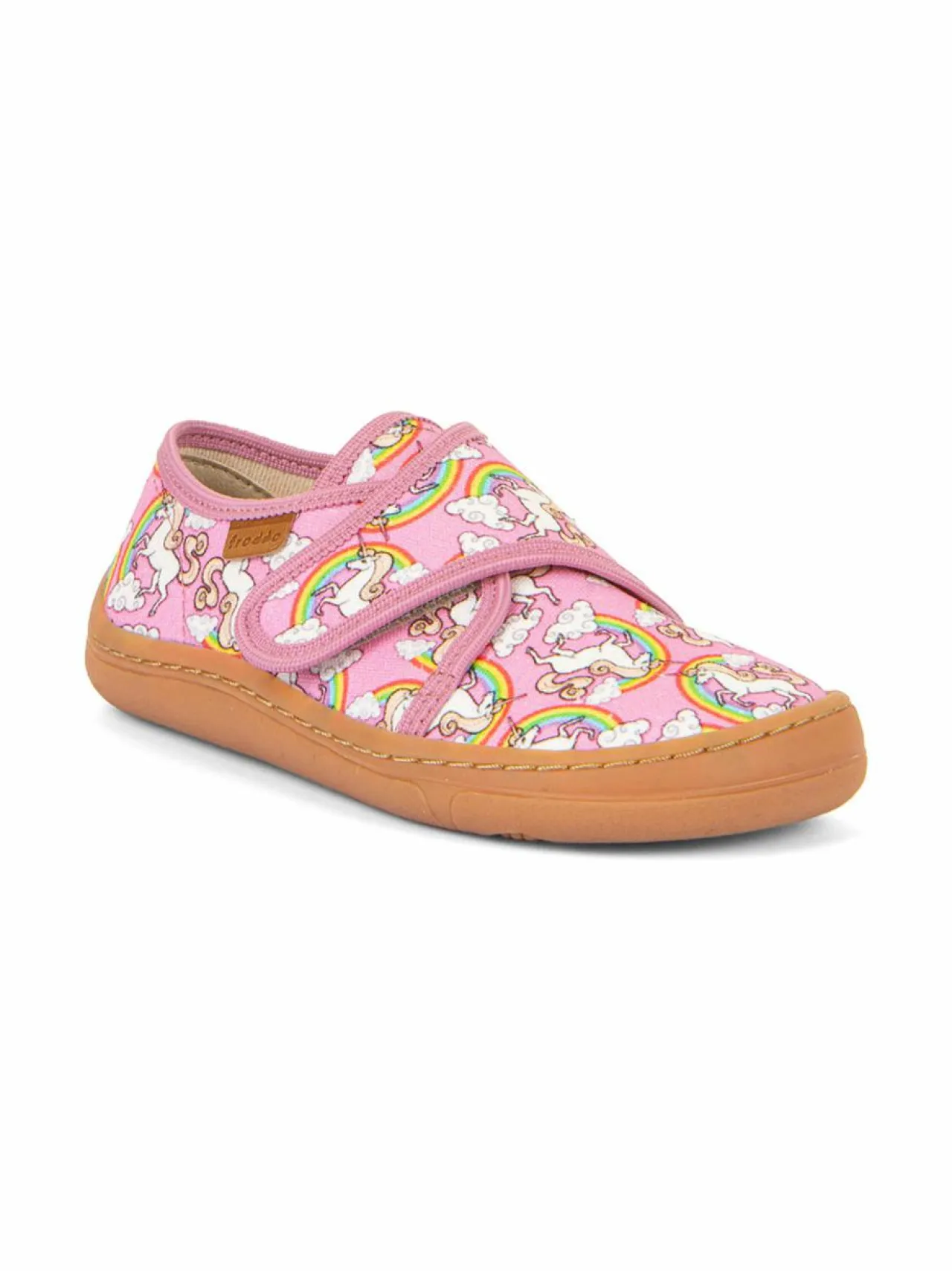 Kangaskengät<Froddo Barefoot-kangaskengät 4 WHITE/PINK