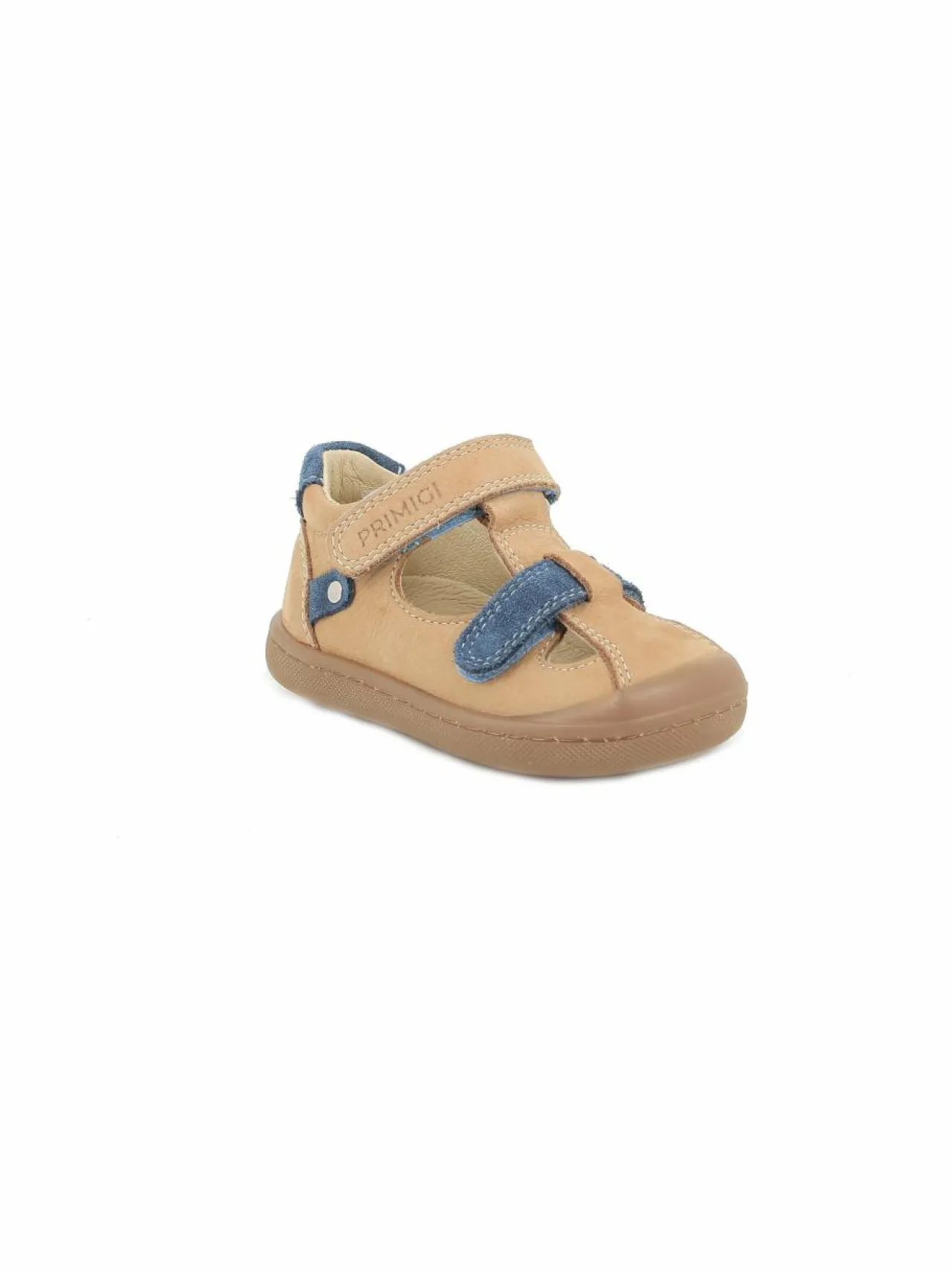 Sandaalit<Primigi Barefoot-nahkasandaalit COGNAC-BLUE
