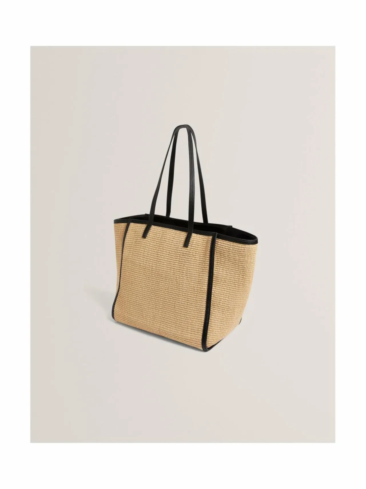 Shopperit<Ted Baker London Barni Faux Raffia Large -shopperi BLACK