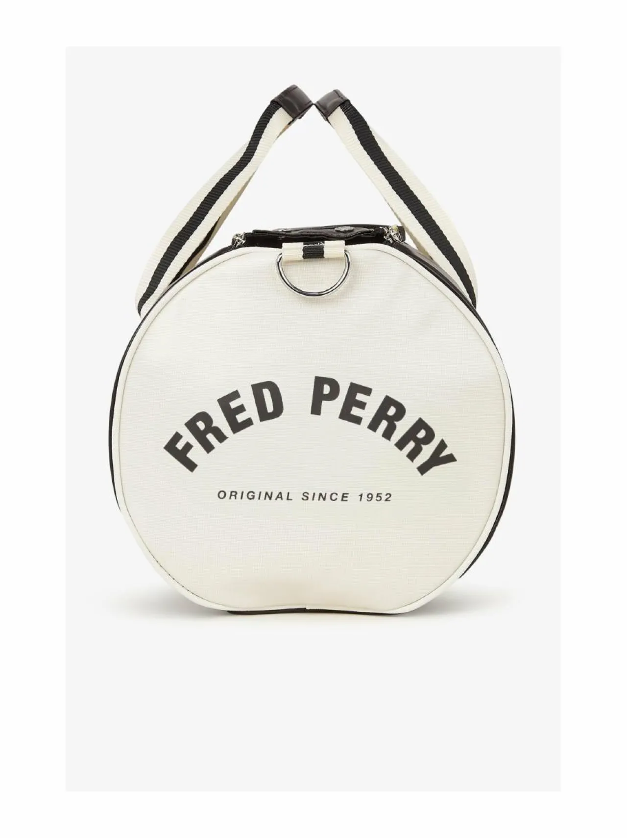 Laukut<Fred Perry Barrel-laukku D57 BLACK / ECRU