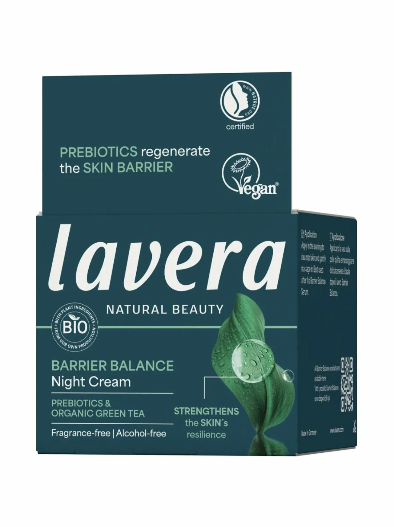 Kasvojenhoito<Lavera Barrier Balance Night Cream -yövoide