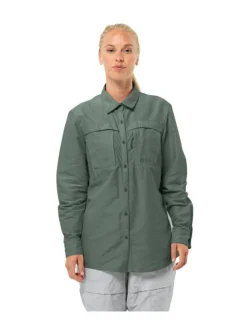 Jack Wolfskin BARRIER L/S SHIRT W^ Paidat, Hupparit & Colleget
