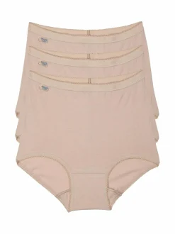 Alusvaatteet & -Asut<Sloggi Basic Maxi -alushousut 3-pack NUDE