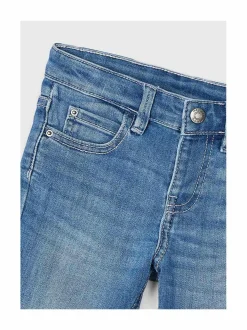Housut<Mayoral Basic slim fit -farkut MEDIUM 84