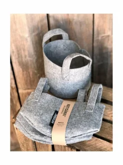 Työkalut<Kotisäkki Basic-säkki 3 l, 3 kpl HARMAA