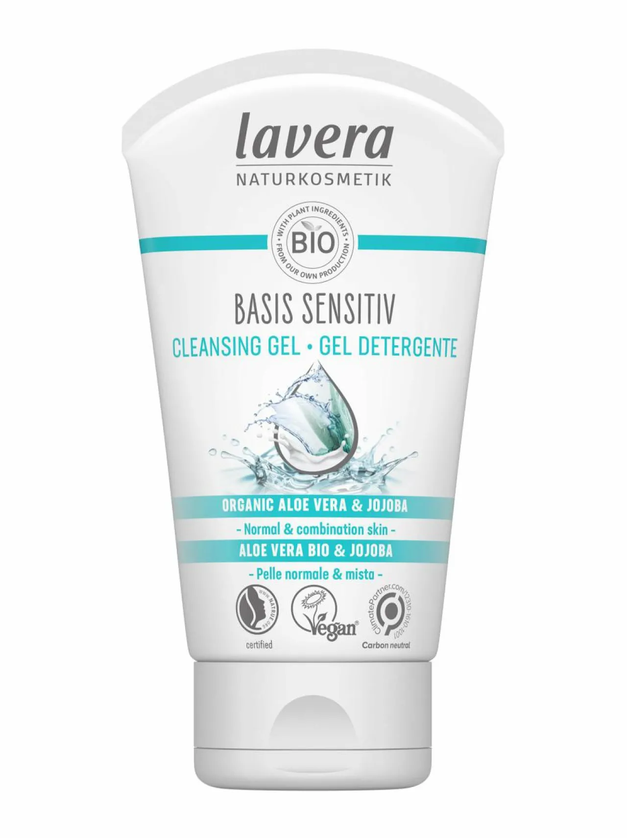 Kasvojenhoito<Lavera Basis Sensitiv Cleansing Gel -puhdistusgeeli 125 ml