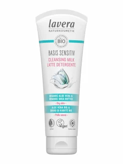 Lavera Basis Sensitiv Cleansing Milk -puhdistusmaito 125 ml^ Kasvojenhoito