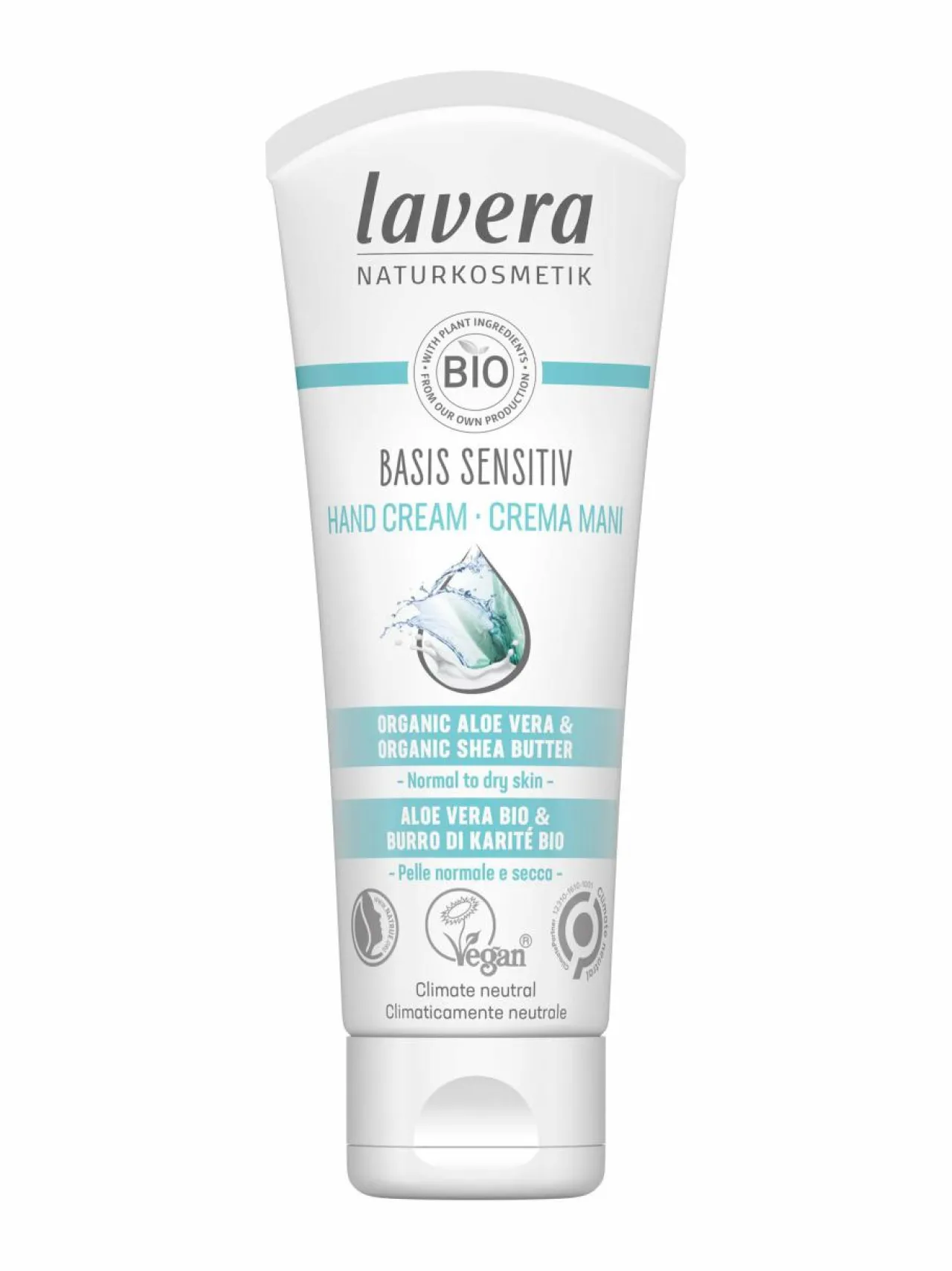 Lavera Basis Sensitive Hand Cream -käsivoide 75 ml^ Vartalonhoito