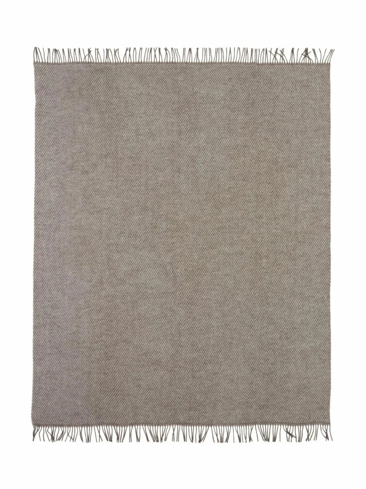 Huovat & Päiväpeitot<Casa Stockmann Basis-villahuopa 130 x 170 cm WOOD BROWN