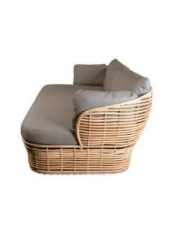 Puutarhakalusteet & Pehmusteet<Cane-Line Basket - kahden istuttava sohva BEIGE