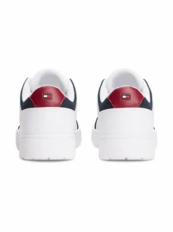 Urheilujalkineet|Tennarit & Sneakerit<Tommy Hilfiger Basket Core Light Leather Mix -sneakerit YBS WHITE