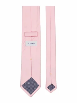 Solmiot & Asusteet<Eton Basket Weave -silkkisolmio 8 cm 54 PINK