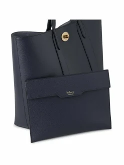 Käsilaukut<Mulberry Bayswater Tote Small -nahkalaukku U888 NIGHT SKY
