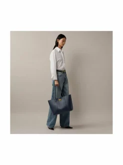 Käsilaukut<Mulberry Bayswater Tote Small -nahkalaukku U888 NIGHT SKY