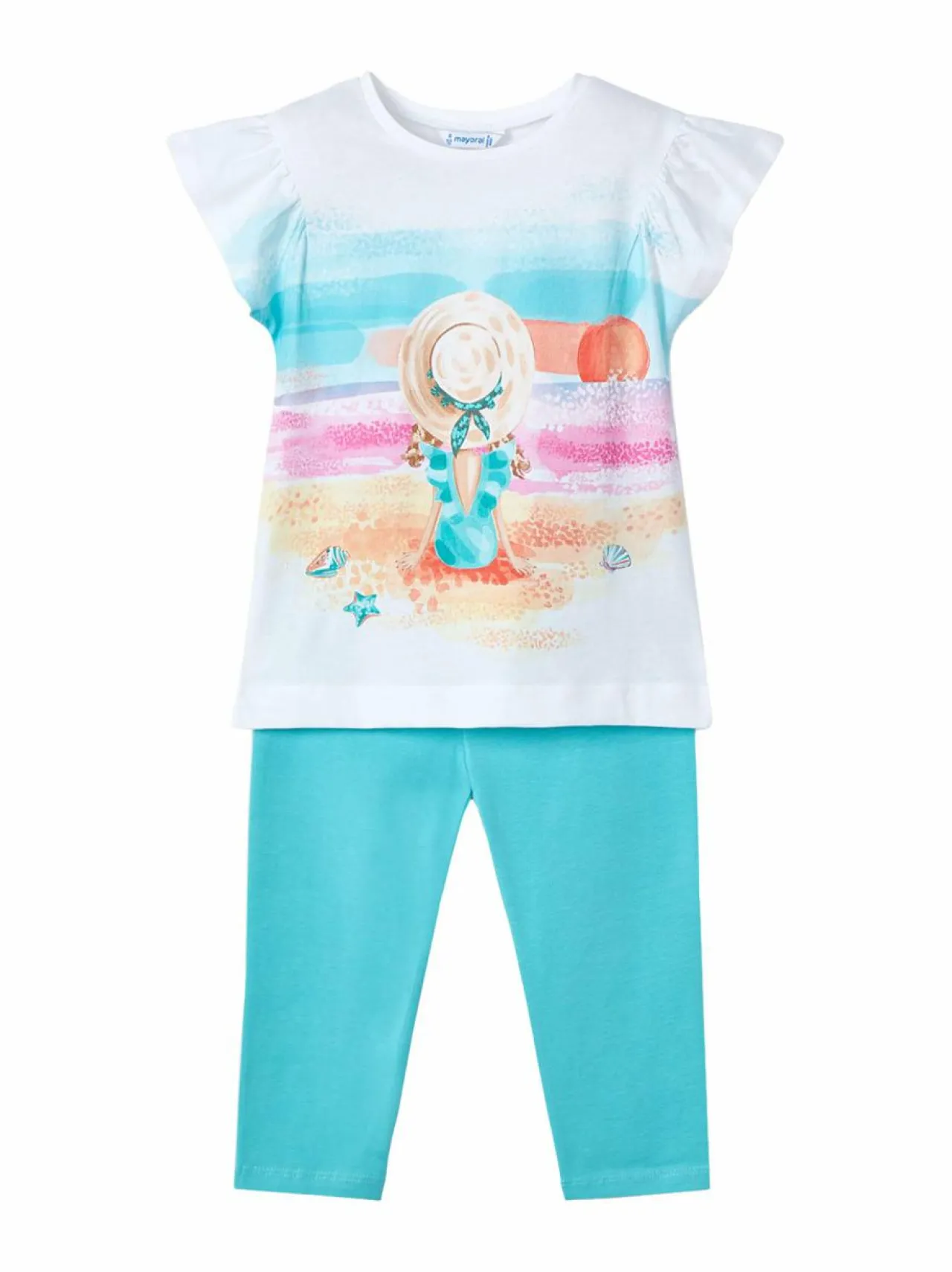 Mayoral Beach - t-paita ja leggingsit^ Collegehousut & Leggingsit