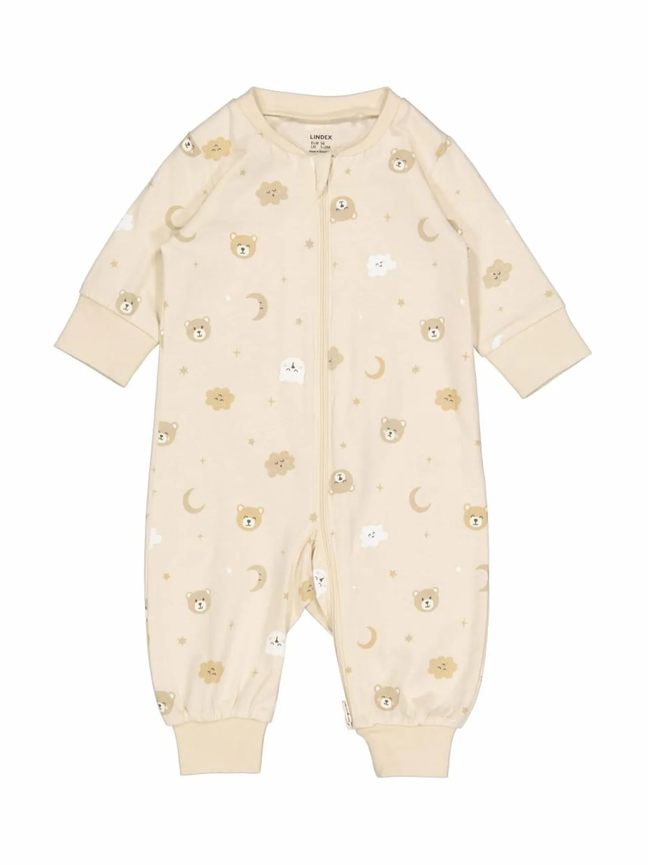 Yöasut & Kylpytakit<Lindex Bear-pyjama 7458 LIGHT BEIGE