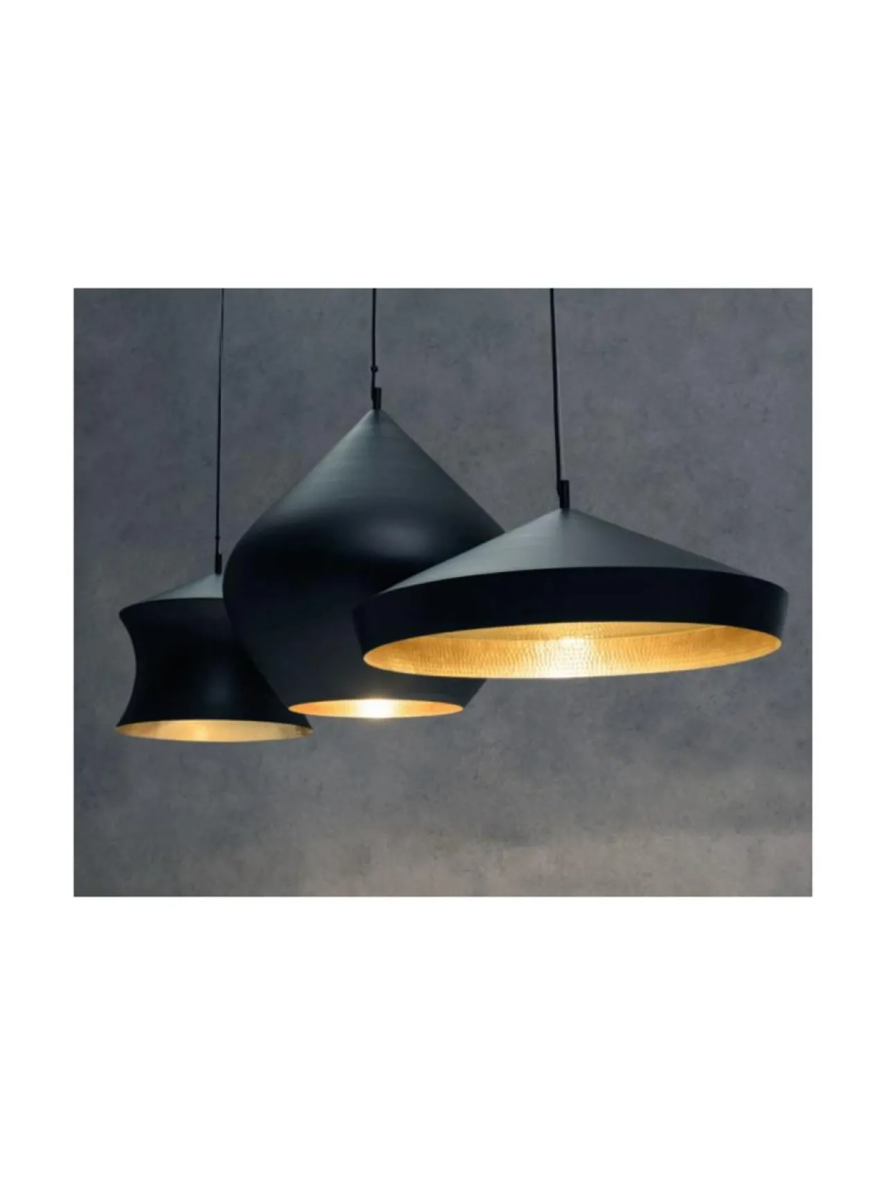 Kattovalaisimet<Tom Dixon Beat Stout Led -riippuvalaisin MESSINKI