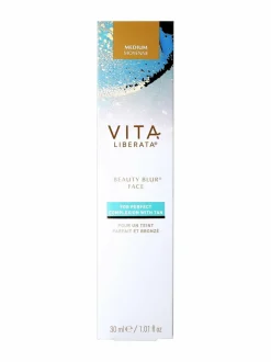 Aurinkotuotteet<Vita Liberata Beauty Blur Face With Tan -itseruskettava voide 30 ml