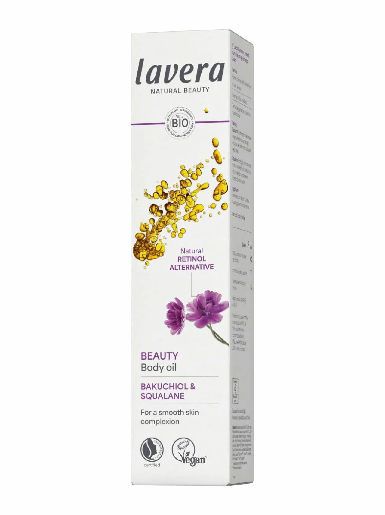 Vartalonhoito<Lavera Beauty Body Oil -vartaloöljy