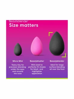 Meikkaustarvikkeet<Beautyblender Pro -meikkisieni MUSTA