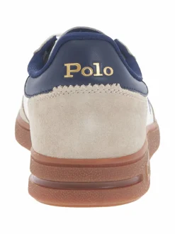 Urheilujalkineet<Polo Ralph Lauren Bedford-nahkasneakerit MILKSHAKE/NAVY