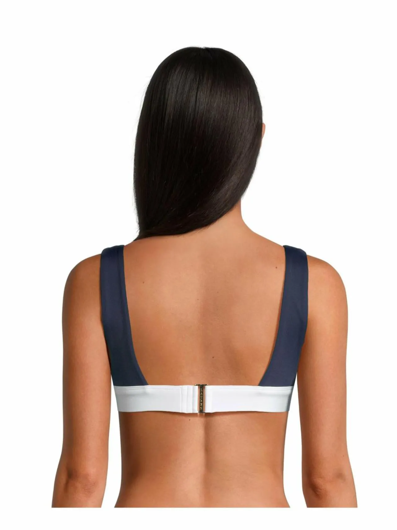 Uima-Asut<Lauren Ralph Lauren Bel Air Banded Modern V-Neck -bikiniyläosa DARK NAVY