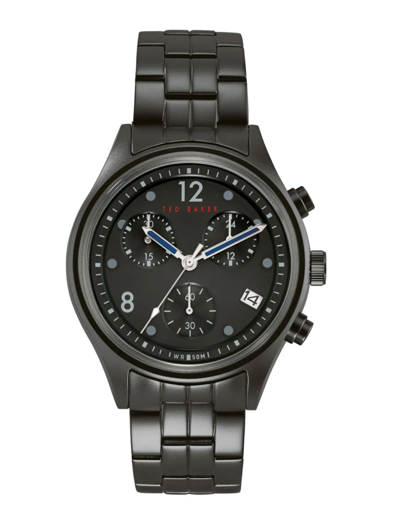 Kellot<TED BAKER Watches BELEENI 42MM CHRONO -RANNEKELLO, TERÄSRANNEKE