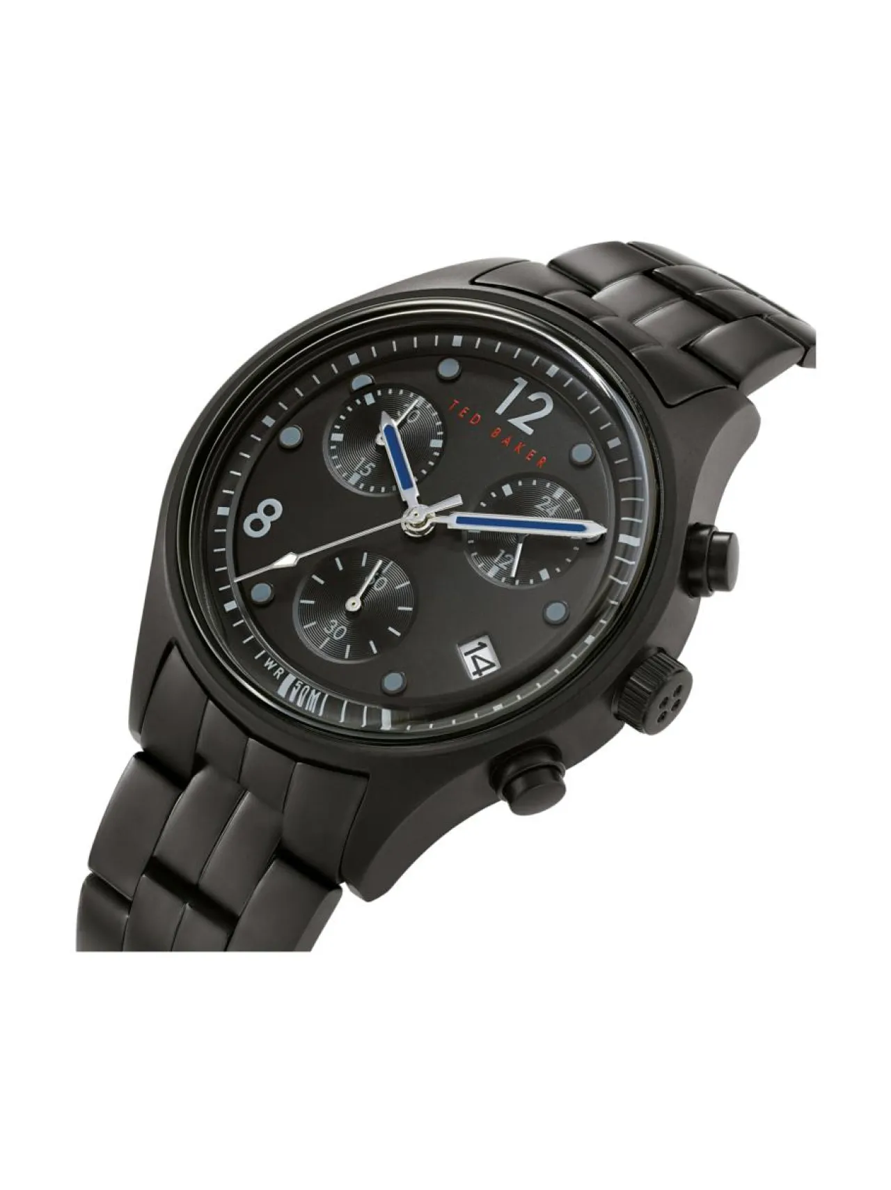 Kellot<TED BAKER Watches BELEENI 42MM CHRONO -RANNEKELLO, TERÄSRANNEKE