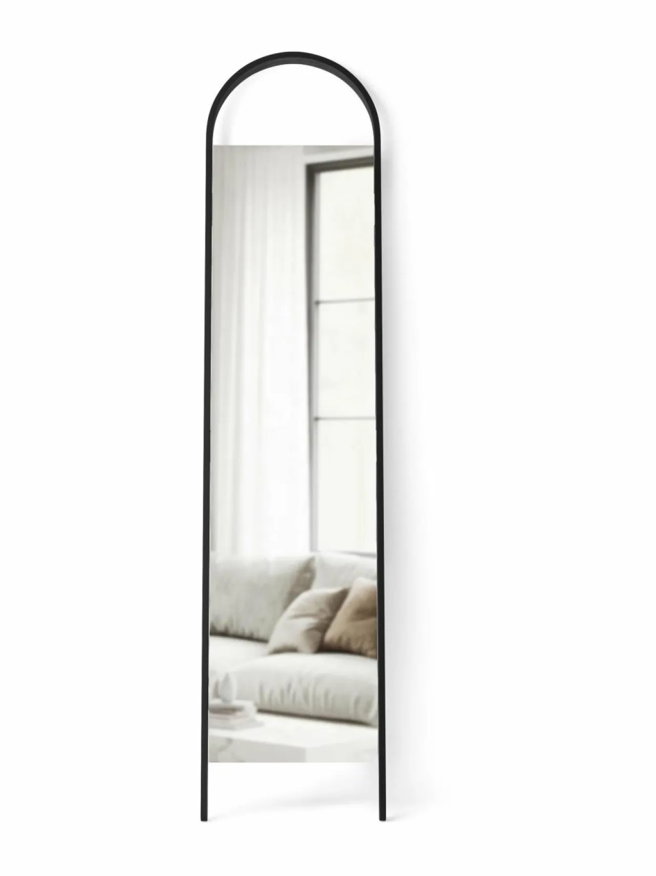 Säilytys<Umbra Bellwood Leaning -peili BLACK
