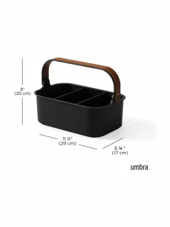 Säilytys<Umbra Bellwood-säilytyskori BLACK/WALNUT