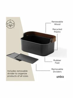 Säilytys<Umbra Bellwood-säilytyskori BLACK/WALNUT