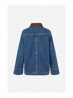 Takit<Baum und Pferdgarten Benilda-farkkutakki C7864 DARK BLUE DENIM