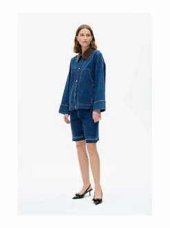 Takit<Baum und Pferdgarten Benilda-farkkutakki C7864 DARK BLUE DENIM