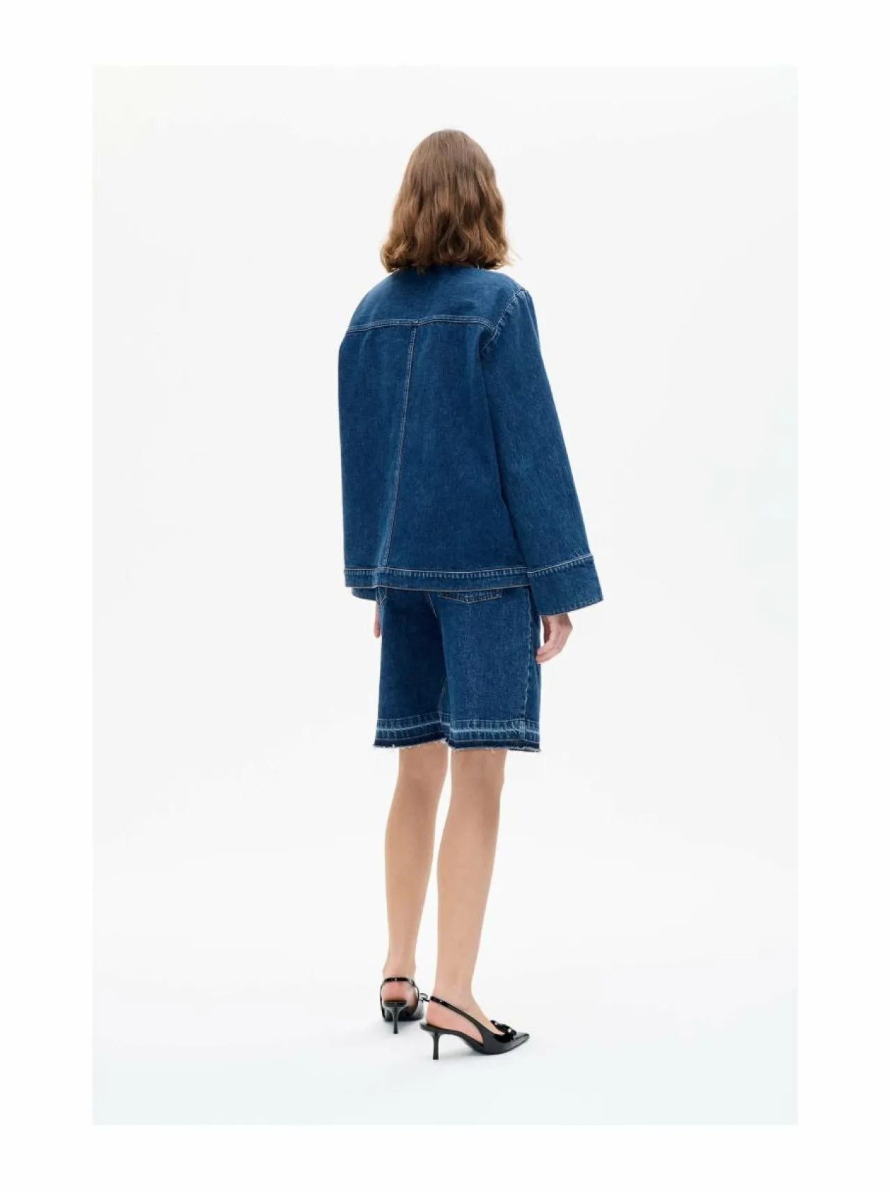 Takit<Baum und Pferdgarten Benilda-farkkutakki C7864 DARK BLUE DENIM