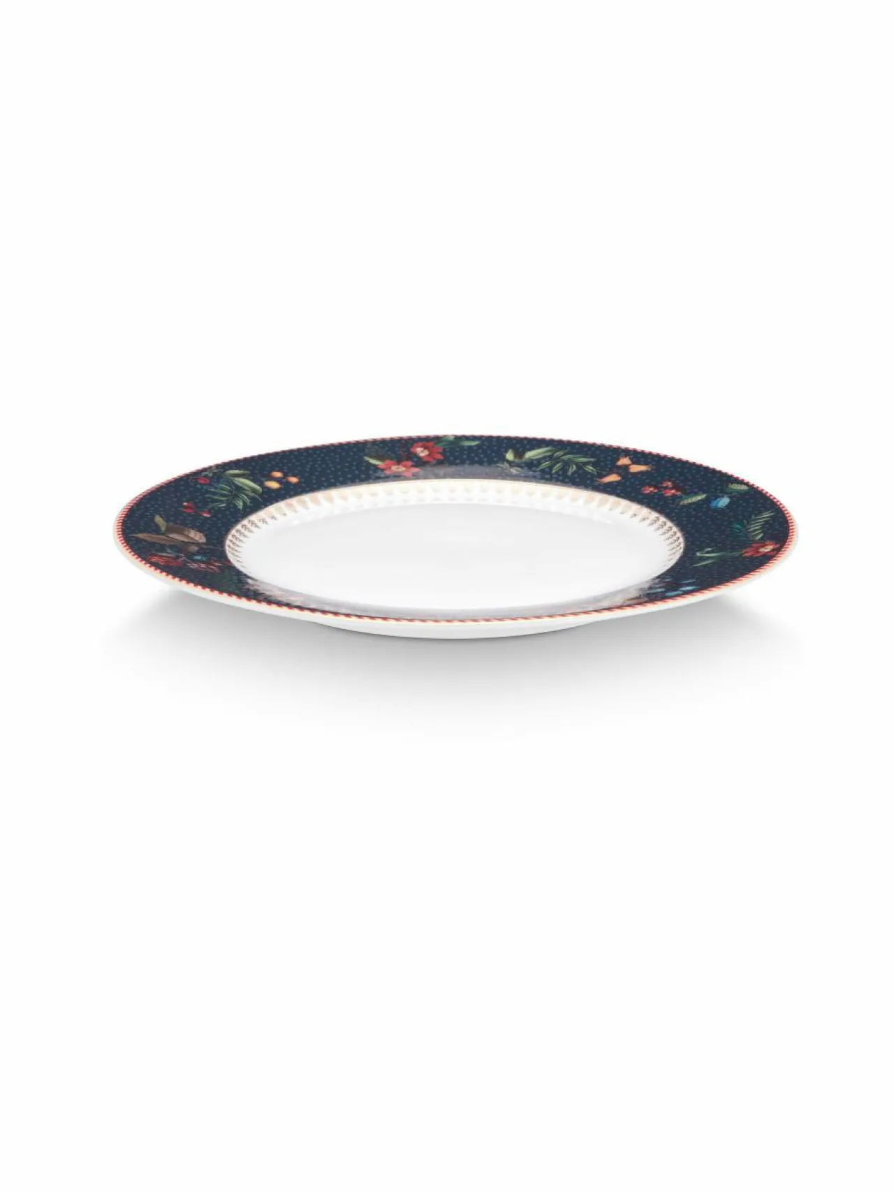 Lautaset & Kulhot<PIP Studio Berry s -posliinilautanen 21 cm BLUE