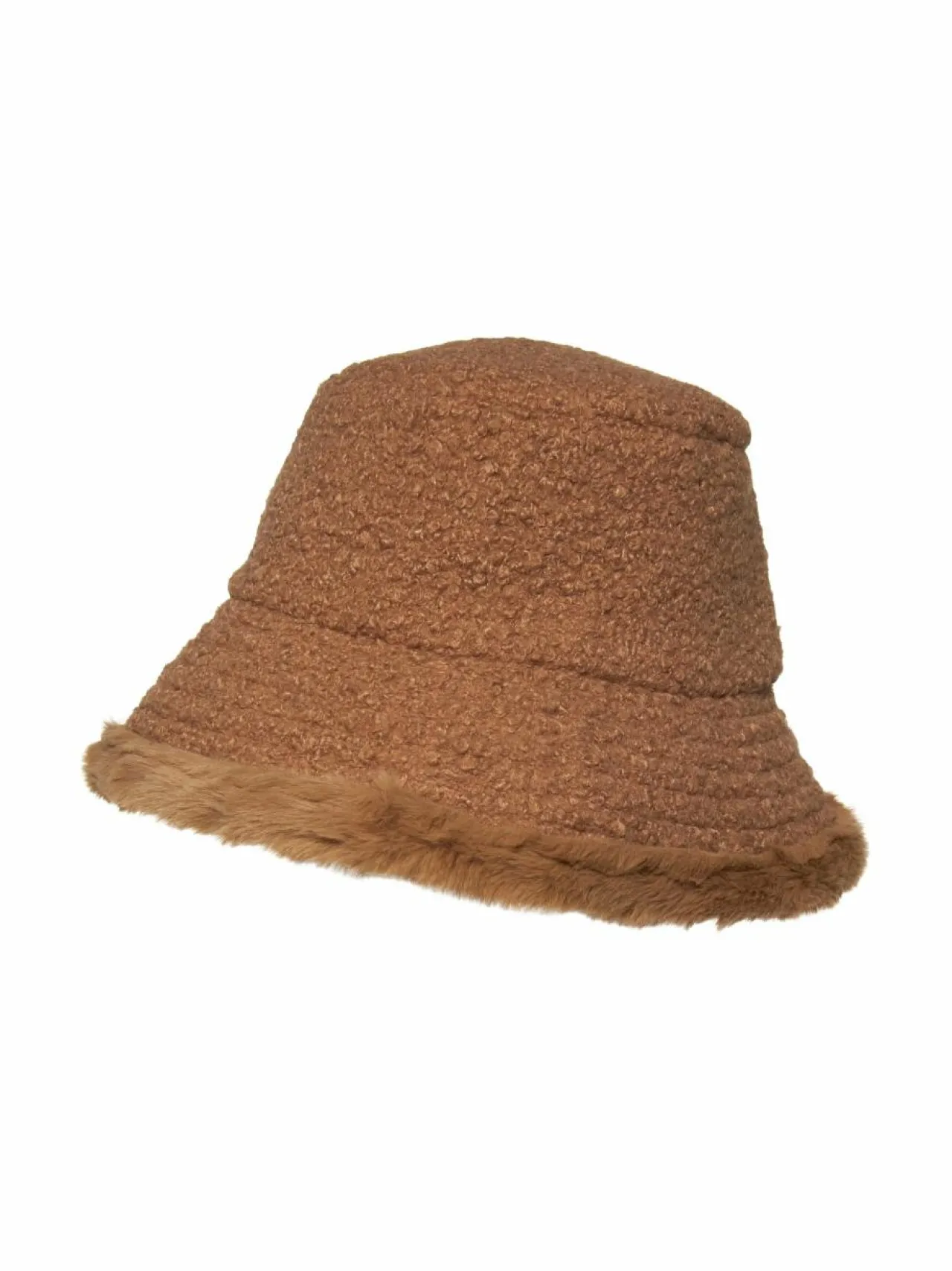 Hatut & Pipot<KN Kati Niemi Bettiina- hattu tekoturkisreunalla 12 BEIGE