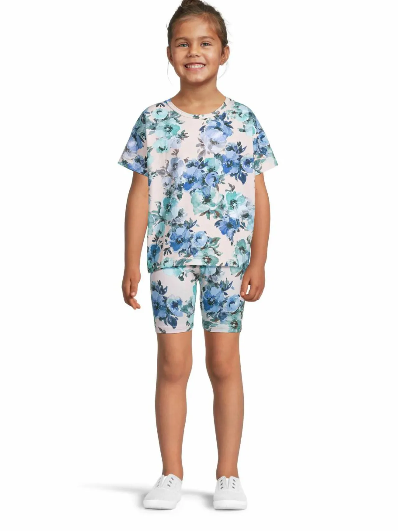 Collegehousut & Leggingsit|Collegehousut & Leggingsit<KAIKO Biker-shortsit MOSS ROSE/AQUA