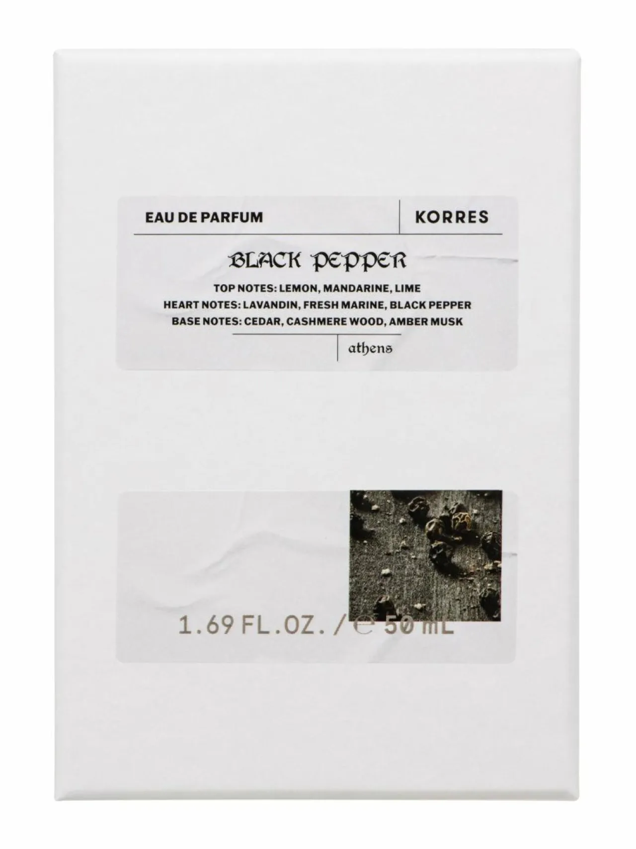 Unisex<Korres Black Pepper EdP -tuoksu
