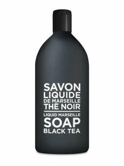 Wellness<Compagnie de Provence Tea -nestesaippua, täyttöpakkaus 1 l BLACK