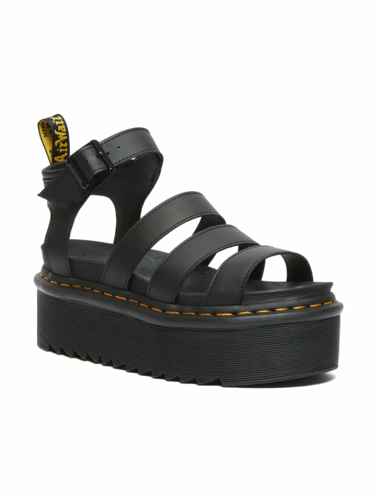 Sandaalit<Dr. Martens Blaire Quad Hydro -nahkasandaalit BLACK