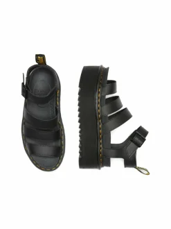 Sandaalit<Dr. Martens Blaire Quad Hydro -nahkasandaalit BLACK
